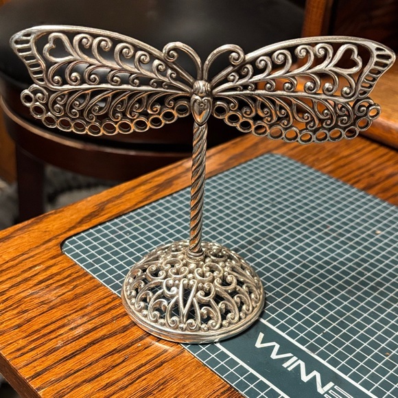 Brighton Jewelry - Brighton Silver Dragonfly Jewelry Stand